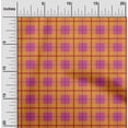 thumbnail image 1 of oneOone Silk Tabby Fabric Madras Check Printed Craft Fabric BTY 42 Inch Wide, 1 of 4