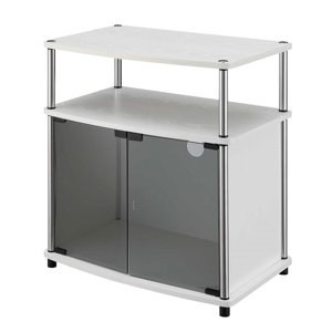 Convenience Concepts Designs2Go 25" TV Stand in White Wood Finish