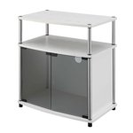 Convenience Concepts Designs2Go 25" TV Stand en finition bois blanc