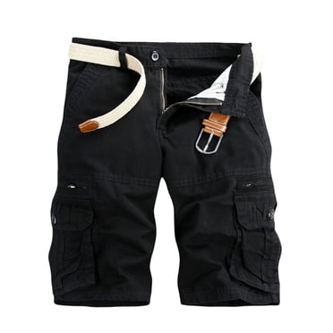FcBaudy, Shorts Shorts pour Hommes Homme Short Décontracté pour Homme Couleur Extérieur Poche Plage Travail Pantalon Cargo Short Pantalon Homme Pantalon imitation denim