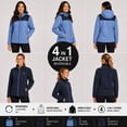 thumbnail image 3 of Reebok Women's All Weather 4-in-1 Jacket, Sizes XS-XXL, 3 of 3