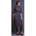 thumbnail image 3 of Bimba Printed Kurta Straight Tunic Tops Women Summer Wear Ladies Kurti, 3 of 5