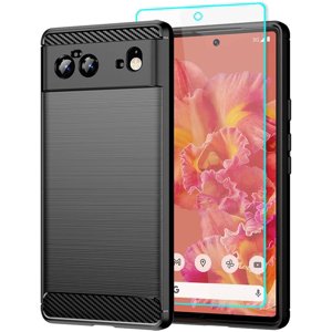 Pixel 6 Case, Google Pixel 6 Case, with Screen Protector, SuperShield Soft Slim Shockproof Anti-Fingerprint Add Good Protection Without Being Bulky Phone Cases for Google Pixel 6