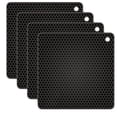 thumbnail image 1 of AMERTEER Hot Pad 4Pcs/Set Silicone Hot Pot Holder Pads Heat Insulation Home Dining Table Mats, 1 of 5