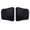 Black, variant on Flat Arch Support Pads Soft Silicone Massage Insoles For Foot And Comfort