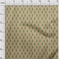 thumbnail image 3 of oneOone Polyester Spandex Light Brown Fabric Asian Floral Block Fabric For Sewing Printed Craft Fabric By The Yard 56 Inch Wide, 3 of 5