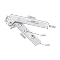 thumbnail image 1 of EGNMCR Tools&Home Improvement 360 Degree Stainless Steel Rotating Door Hinge hinge hinge, 1 of 9