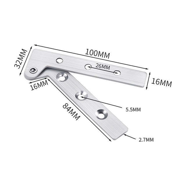 EGNMCR Tools&Home Improvement 360 Degree Stainless Steel Rotating Door Hinge hinge hinge