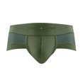 thumbnail image 1 of Funicet Mens Boxers Underwear,Mens Boxer Underwear,Mens Cotton Boxers Solid Color Open, 1 of 3