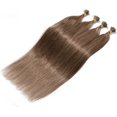 thumbnail image 3 of Extensions de Cheveux Humains 100 Brins Pré-Liés Stick Kératine Vrai Remy Cheveux Lisses, 3 of 5