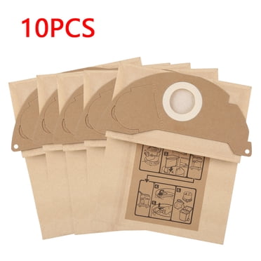 Sacs en Papier pour Aspirateur, 10 Pcs/ensemble Sacs en Papier pour Aspirateur Sacs à Poussière pour Aspirateur Fonctionnalité Polyvalente