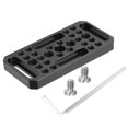 thumbnail image 2 of Lightweight Camera Easy Plate, Black Expansion Plate, Universal Aluminium Alloy For Camera Camera Accessory DSLR With Reserved Screw Holes, 2 of 8