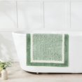thumbnail image 4 of CozeCube Bath Mat, Non Slip Shaggy Bath Rug, Extra Soft Absorbent Microfiber, 32' x 20', Sage Green, 4 of 8