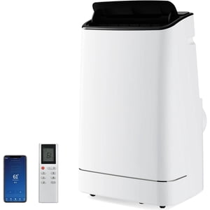 Giantex Smart Portable Air Conditionneur & Chauffe-glace, 15000 Les BTU se lèvent AC Unité avec chauffage, déshumidificateur, ventilateur