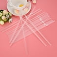 thumbnail image 3 of RXIRUCGD 100Pcs 210mm Clear Long Flexible Drinking Straws Wedding Party, 3 of 5