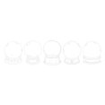 thumbnail image 1 of Transparent Bookmarks For Dried Flowers 2025 New DIY Transparent Dried Flower Bookmarks Set 20PCS Handmade Floral Page For Book Reader Bottle Supplies Day Presents, 1 of 5