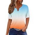 thumbnail image 1 of Birdeem Blouses pour Femmes T-Shirt à Col en V Uni pour Femmes, 1 of 12