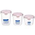thumbnail image 1 of Hinati Sales Today Deals Sales Food Storage Containers Combination Kitchen Storage Box Freezer Organizer Stackable Storage Bins for Cabinets, Countertop, Drawers, Under Sink, 1 of 9