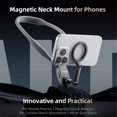 thumbnail image 3 of Magnetic Neck Phone Holder, Cell Phone Holder Around Neck POV/Vlog, 3 of 8