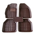 thumbnail image 1 of Tapis de Sol Automobiles Tapis de Pied Universel pour Voiture Tapis de Pied Enveloppant Intégral pour Voiture Tapis de Pied pour Voiture Enveloppant Intégral Universel Résistant à l'Usure Finition Soignée Tapis de Sol pour Véhicules Café, 1 of 4