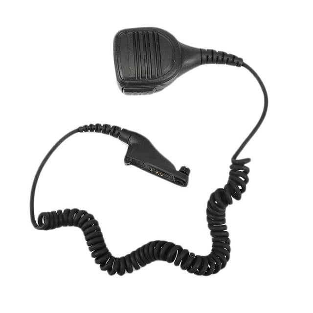tamizeot Micro Mains Libres Microphone Haut-Parleur Talkie-Walkie Printemps Radio Bidirectionnelle 1 Ensemble