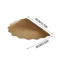 thumbnail image 3 of Scalloped Edge Door Mat 24x16 Inch Non Slip Absorbent Entryway Rug Durable Washable Floor Mat for Indoor Outdoor Entry Porch Kitchen Mudroom Home Decor, 3 of 6