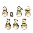 thumbnail image 1 of Snowman Ensemble de Crèche Ensemble de 7 Figurines, 1 of 2