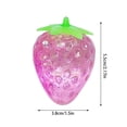 thumbnail image 2 of Anmrize Jouet à Presser en Forme de Fruit, Jouet Anti-Stress Rempli de Gelée, Jouet Fidget Transparent, Motifs Raisin Fraise Ananas, Jouet à Presser en Forme de Fruit Transparent, Anti-Stress Rempli de Gelée, 1 Pce Pandom, 2 of 5