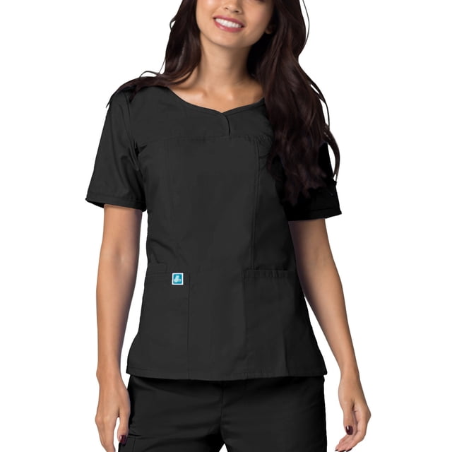 Adar Universal Women's V-Neck Scrub Top, Adult