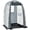 Black & White, variant on Outsunny 60" x 60" x 82" Shower Tent Extra Wide Changing Room Privacy Portable Camping Shelters with Windows & Floor Mat, Dark Blue