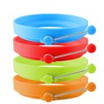 thumbnail image 1 of 4Pcs Eggs Rings Silicone Handles Nonstick Pancake Kitchen Cooking Tool, 1 of 8