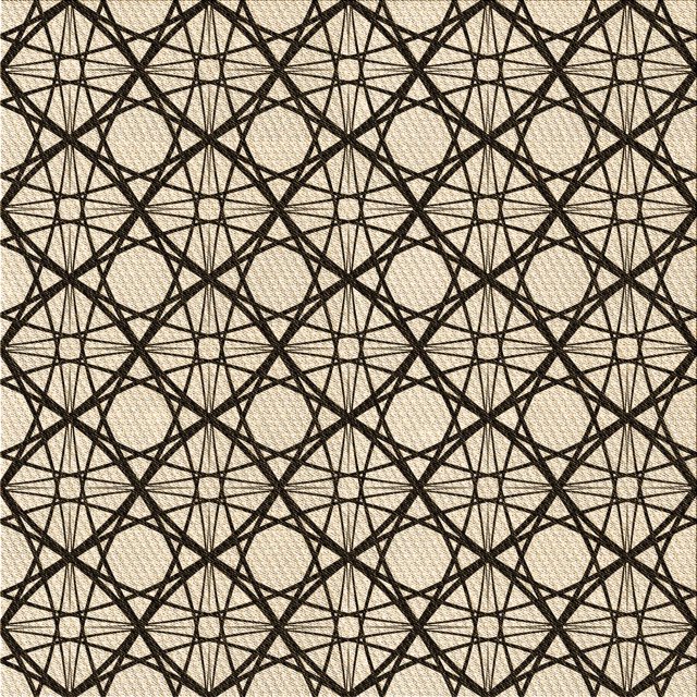 Ahgly Company Machine Washable Indoor Square Transitional Chocolate Brown Area Rugs, 4' Square