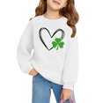thumbnail image 3 of Rbaofujie Chandail de la Saint-Patrick pour Filles T-Shirt de la Saint-Patty à Manches Longues Hauts Graphiques de la Saint-Patrick, 3 of 3