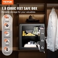 thumbnail image 2 of VEVOR Safe Box Lock Security for Cash Gun 1.8 Cubic Feet Home Office, 2 of 9