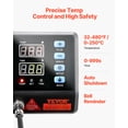 thumbnail image 4 of VEVOR Heat Press Machine Sublimation Machine 15 x 15 inch 8 In 1 Blue Heat Press Set, 4 of 9