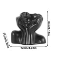 thumbnail image 3 of EGNMCR Resin Vase Stationery Pen ContainerHome Office Desktop Decoration Desktop Decorations Resin Vase, 3 of 6
