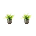thumbnail image 3 of Decodeary Green Eco-friendly Artificial Money Tree In Pot Long-lasting Durability Realistic Appearance white rose 2Set, 3 of 6