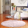 thumbnail image 2 of Sentmoon Rugs for Entryway Absorbent Bath Mat Round Carpet Bedroom Bedside Blanket Guest Hall Hanging Basket Computer Chair Floor Mat Yoga Mat for Kitchen, Bathroom, and High Traffic Areas, 2 of 6