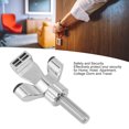 thumbnail image 4 of Adjustable Portable Entry Lock Hotel Security Enhanced Door Stopper for Door Lock Thicker Security Door Stopper Anti Theft for Keys Locks, 4 of 7