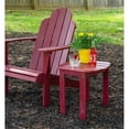thumbnail image 2 of Riverbay Furniture Table d'Appoint Adirondack d'Extérieur en Bois de Style Transitionnel, Rouge, 2 of 12
