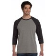 thumbnail image 1 of Bella + Canvas T-Shirt de Baseball Unisexe à Manches 3/4, 1 of 1