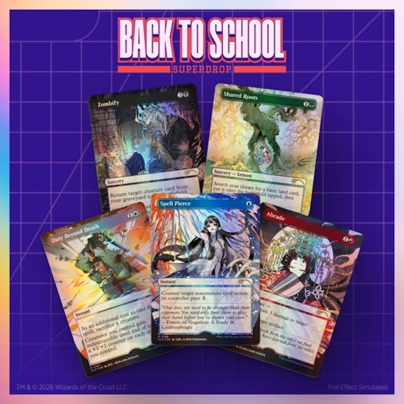 Magic: the Gathering TCG: Secret Lair - Return to Mystical Archive (Traditional Foil Edition)