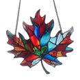 thumbnail image 2 of BKRE Exquisite Maple Leaf Ornament Decorative Hanging Charm For Home Garden And Festival, 2 of 6