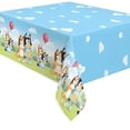 thumbnail image 1 of Bluey Rectangular Plastic Table Cover, 54" x 84", 1 of 2