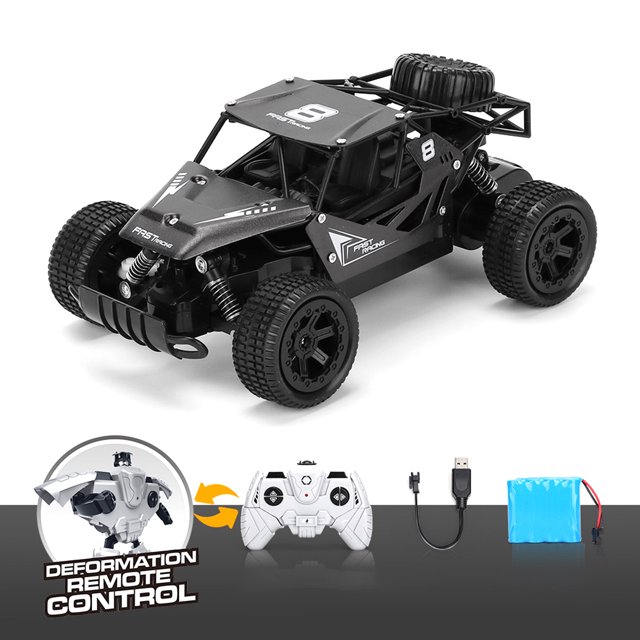 Children RC Car Rechargeable Deforming Mini Funny Remote Control Car Racing Car