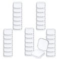 thumbnail image 4 of Coofit 30 Pcs Mini Boîte de Rangement Rectangulaire en Plastique Boîte Transparente Contenant de Rangement avec Couvercle, 4 of 10