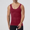 thumbnail image 2 of Mens Compression Shirt Slimming Body Vest Workout Tank Tops Abs Abdomen Undershirts, 2 of 4