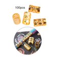 thumbnail image 4 of TISHITA 100 Pieces Dreadlocks Beads Beard Beads Fashion Adjustable Decorative Hair Braid A, 4 of 8