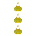thumbnail image 2 of maskred Versatile Beach Toys Bag Durable Mesh Tote for Poolside Adventures Yellow Extra Large 3Set, 2 of 6