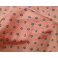 thumbnail image 4 of oneOone Silk Tabby Fabric Lotus Block Printed Craft Fabric BTY 42 Inch Wide, 4 of 4